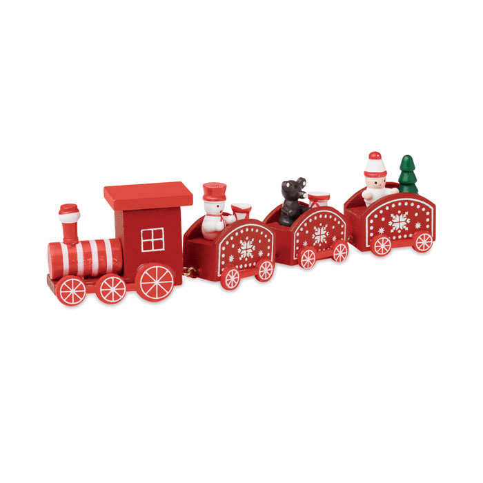Wooden Christmas Train