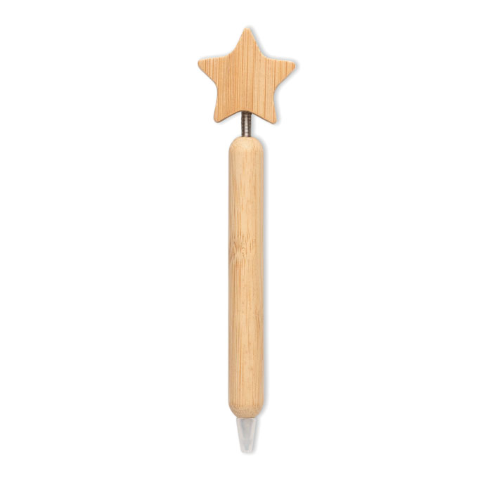 Bamboo Star Ball Pen