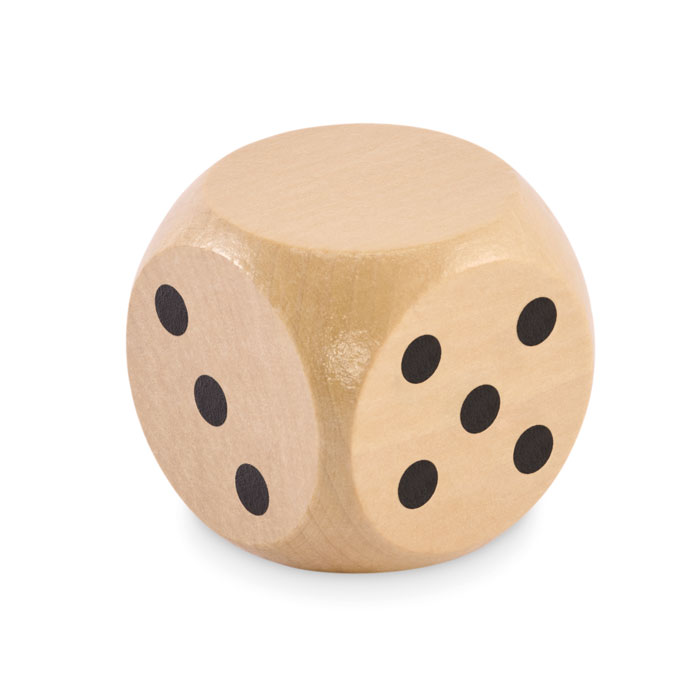 Schima Wooden Dice 5Cm Dia