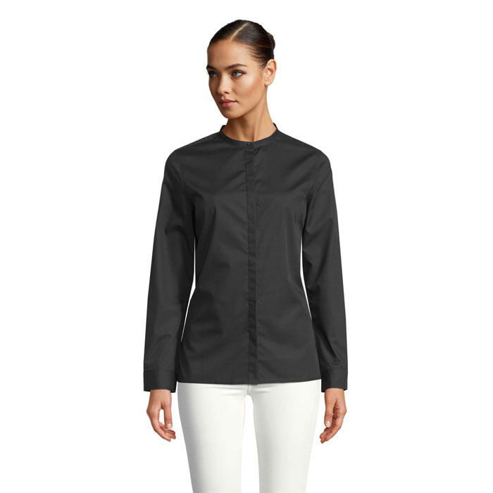 Bart Women Mao Collar Shirt