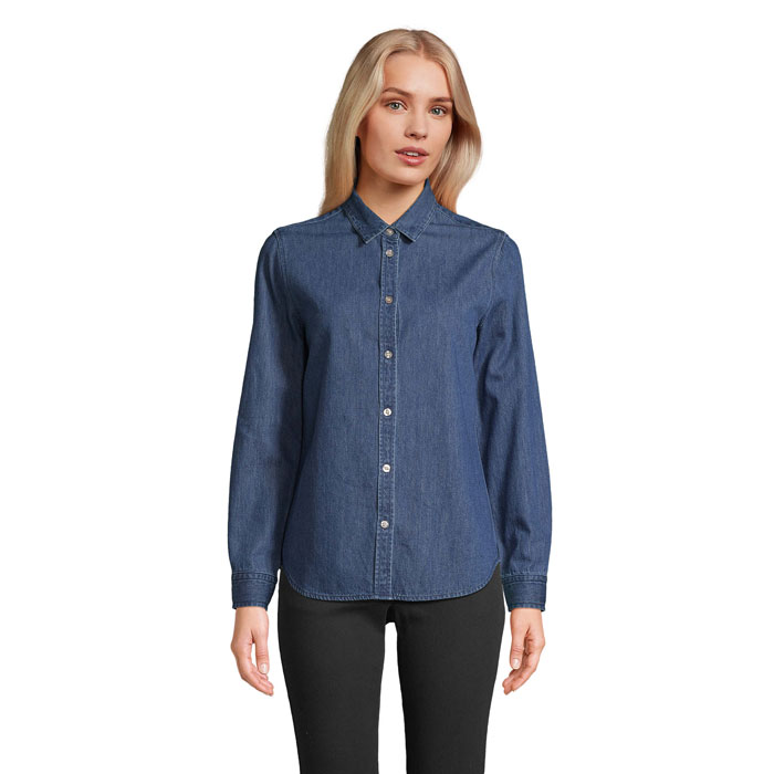 Bennett Women Denim Shirt