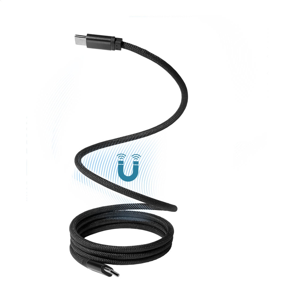 Magnetic 60w usb-c Cable