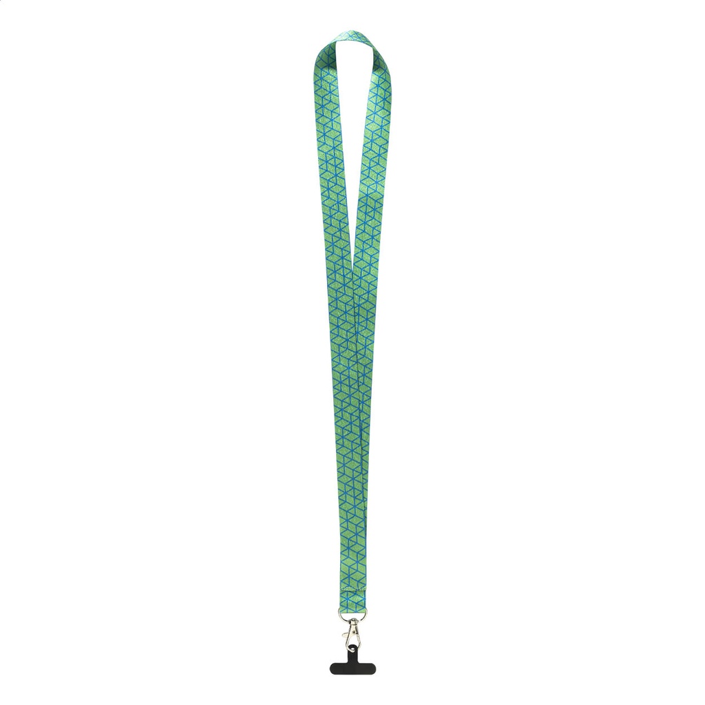 Custom RPET Mobile Holder Lanyard