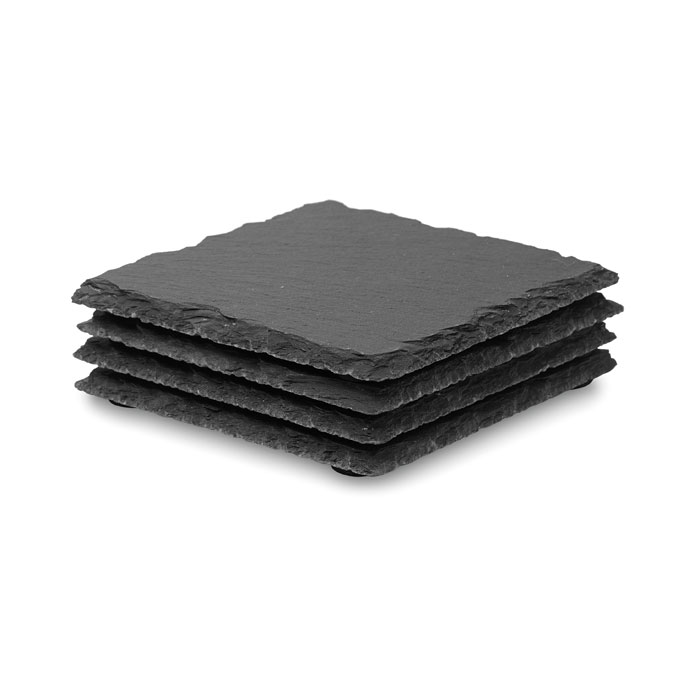Slate Coasters With Eva Bottom