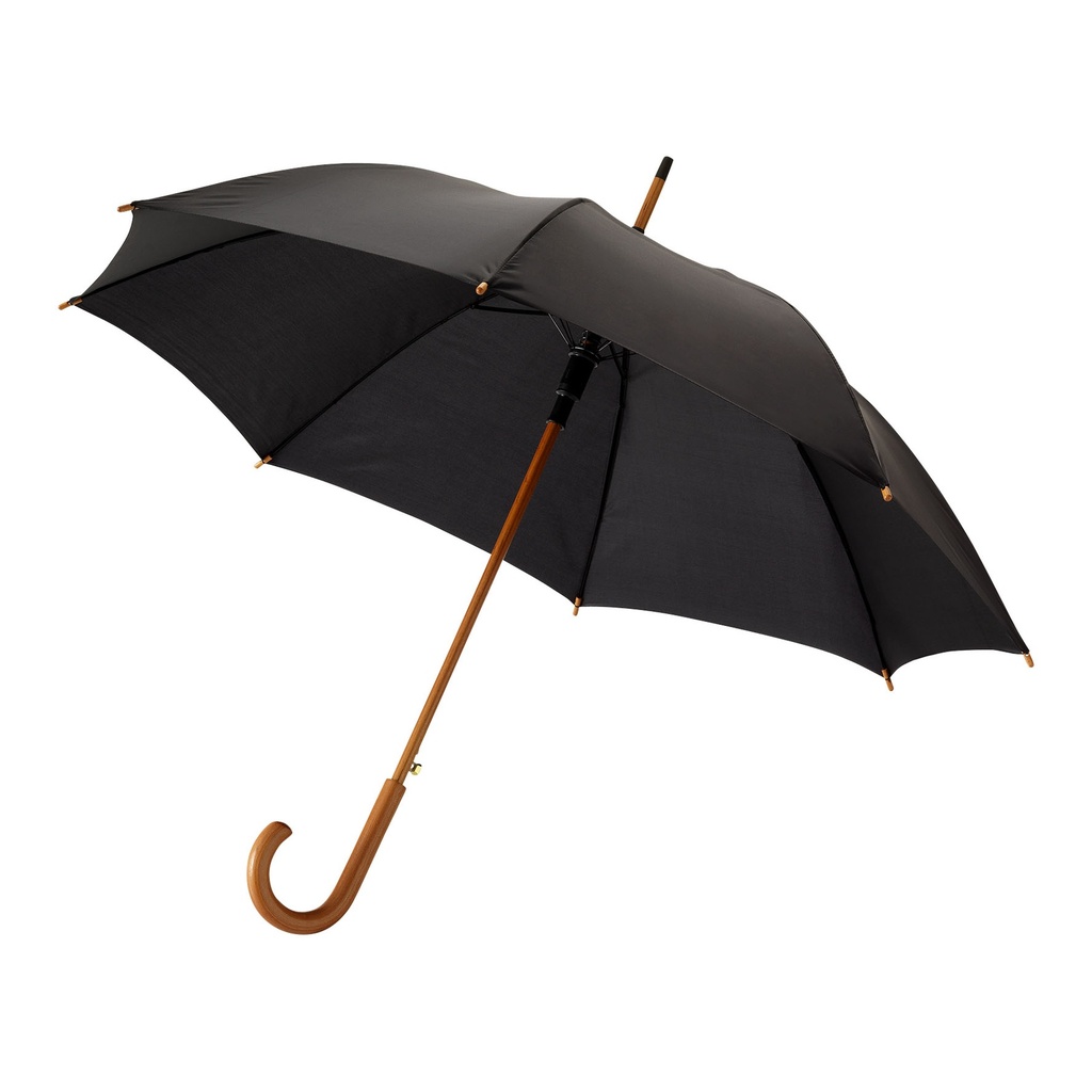 Kyle 23" auto open umbrella wooden shaft and handle