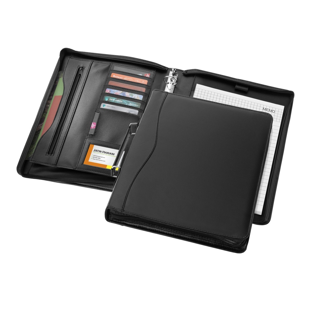 Ebony A4 briefcase portfolio