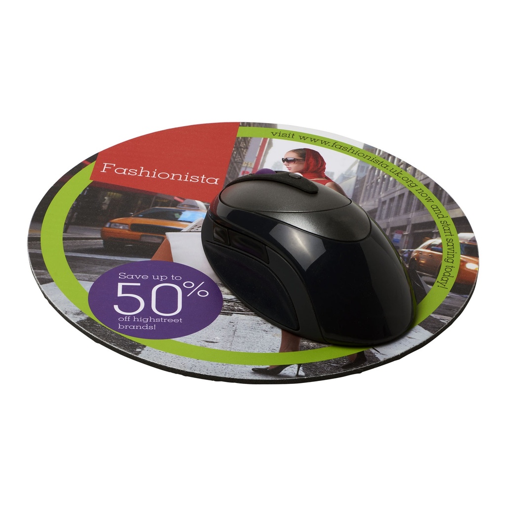 Q-Mat® round mouse mat