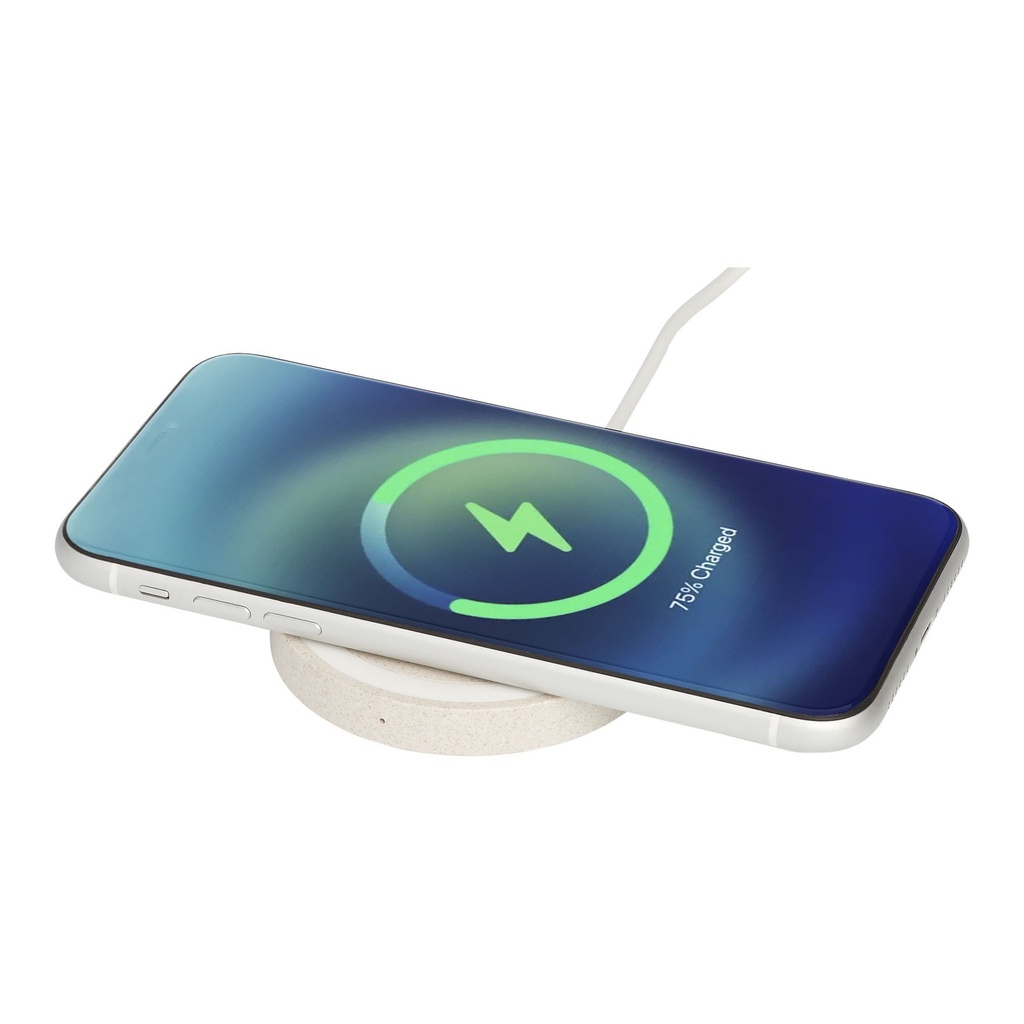 Naka 5W wheat straw wireless charging pad