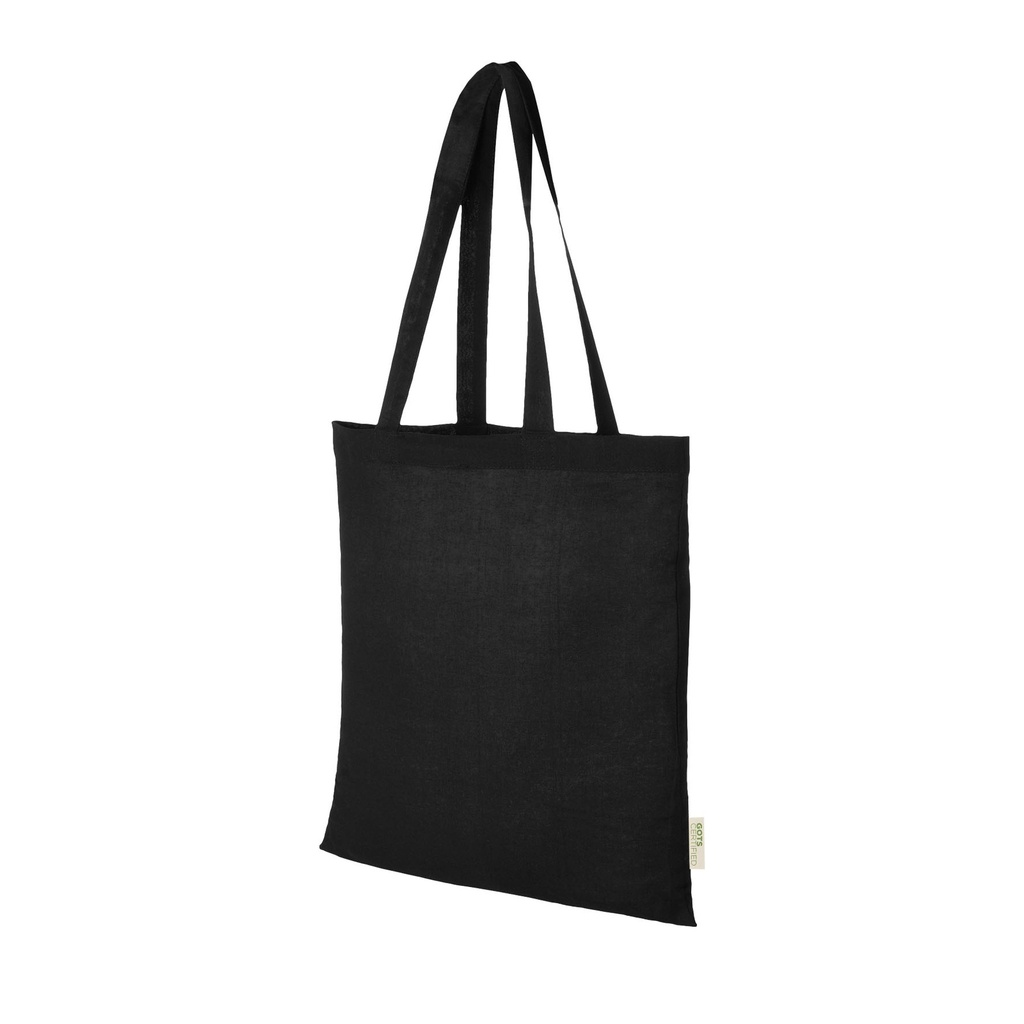 Orissa 140 g/m² organic cotton tote bag 7L