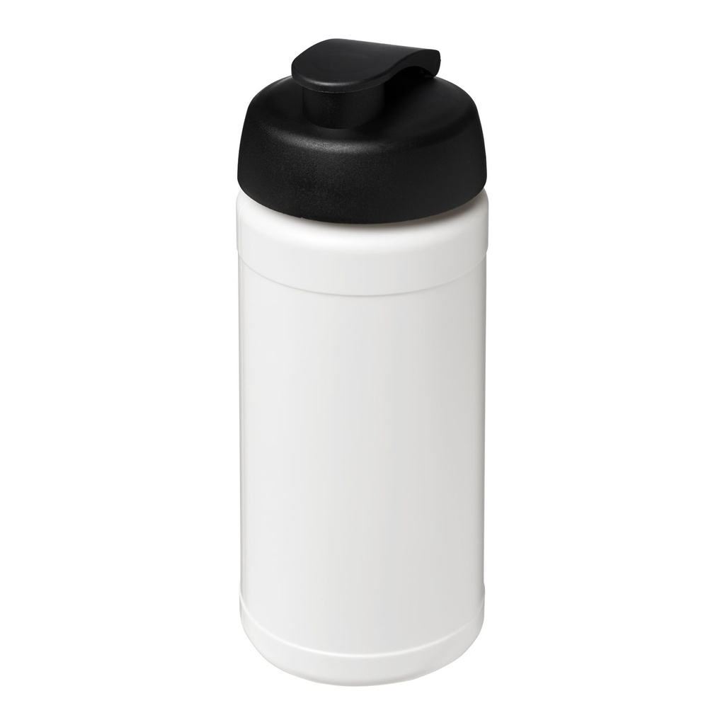 Baseline 500 ml recycled sport bottle with flip lid