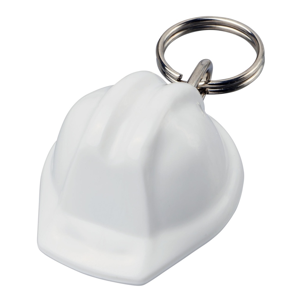 Kolt hard hat-shaped recycled keychain