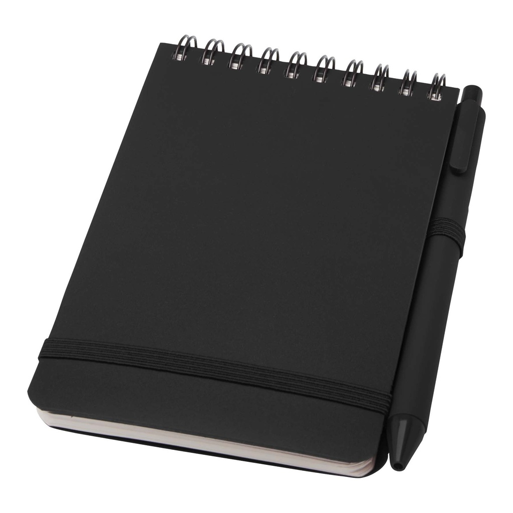 Thalaasa A6 hard cover ocean-bound notebook with ballpoint pen (black ink)