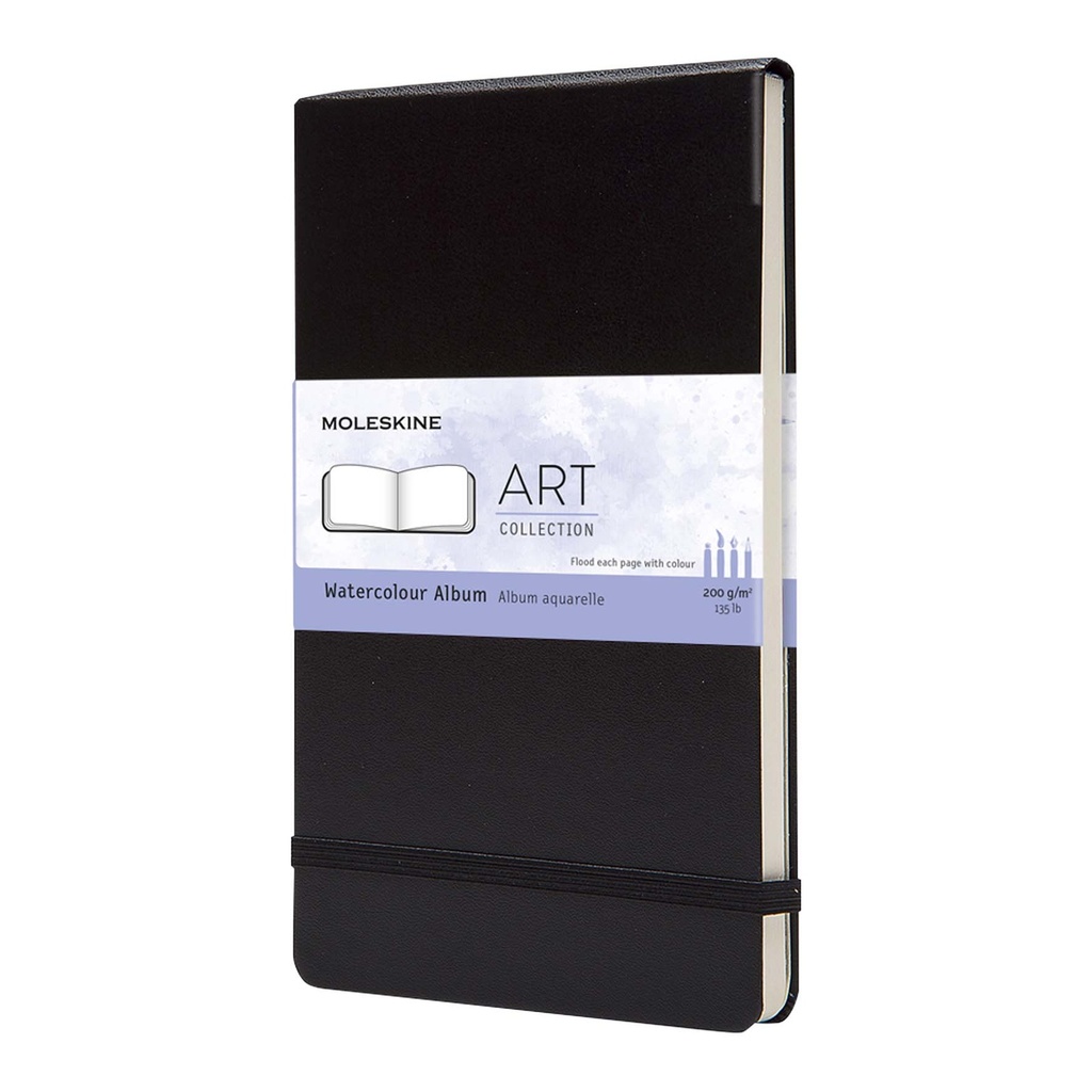 Moleskine large art water colour album