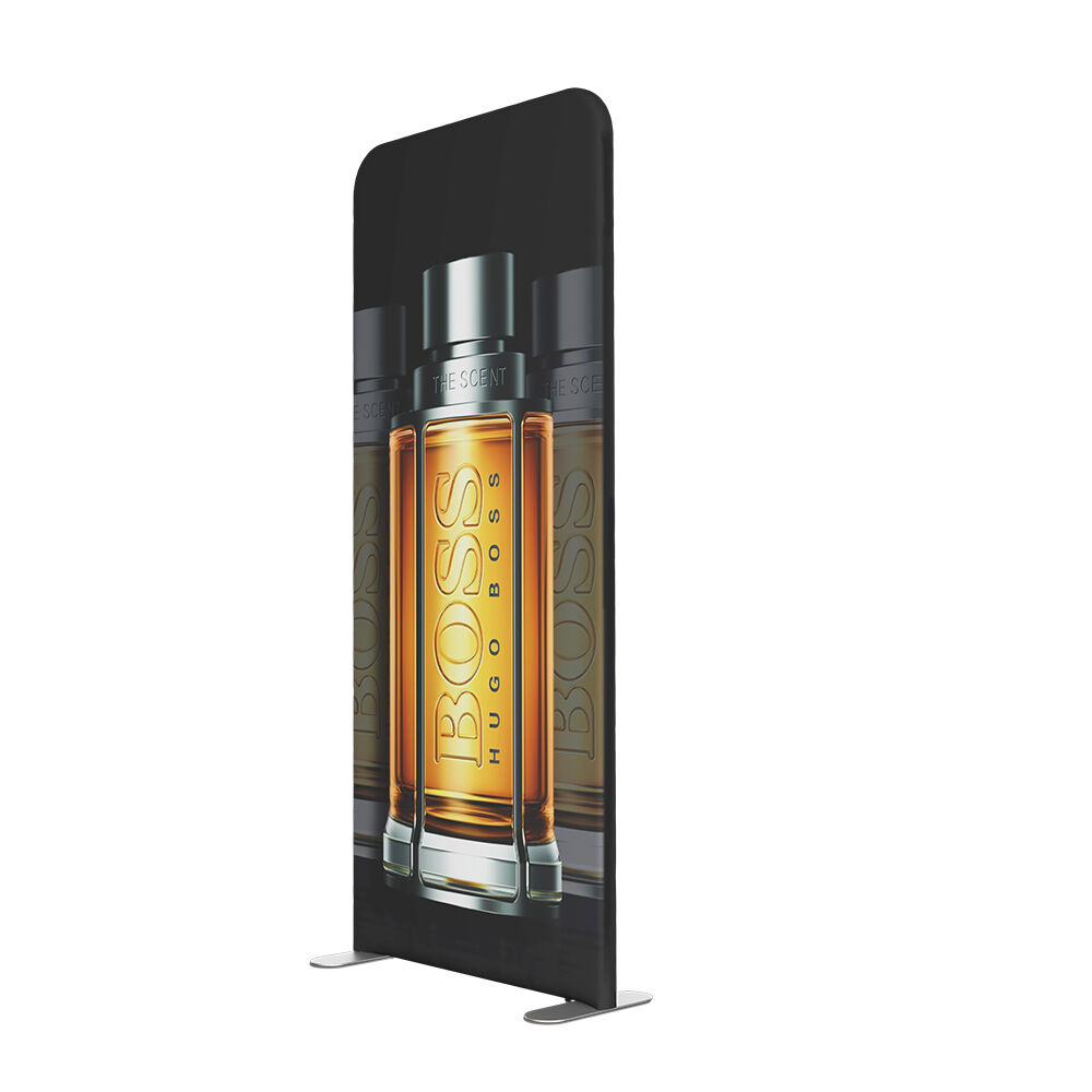 850mm Soft Touch Straight Fabric Display