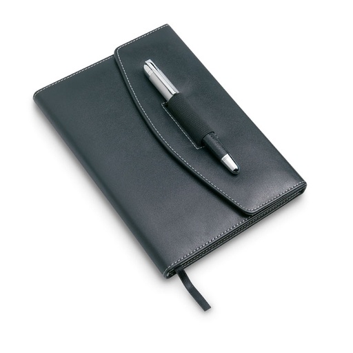[KC6856-03] A5 Notebook Portfolio With Pen
