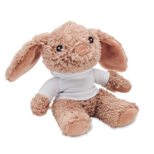 [MO2121-06] Bunny Plush Wearing A Hoodie