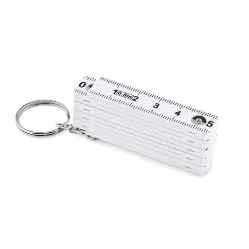 [MO2238-06] Carpenters Ruler Key Ring 50Cm