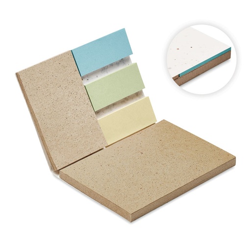 [MO6235-06] Grass/Seed Paper Memo Pad