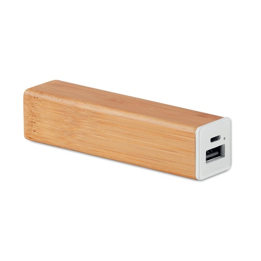 [MO9673-40] Power Bank Bamboo 2200 Mah