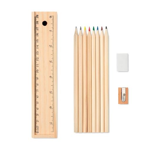 [MO9836-40] Stationery Set In Wooden Box