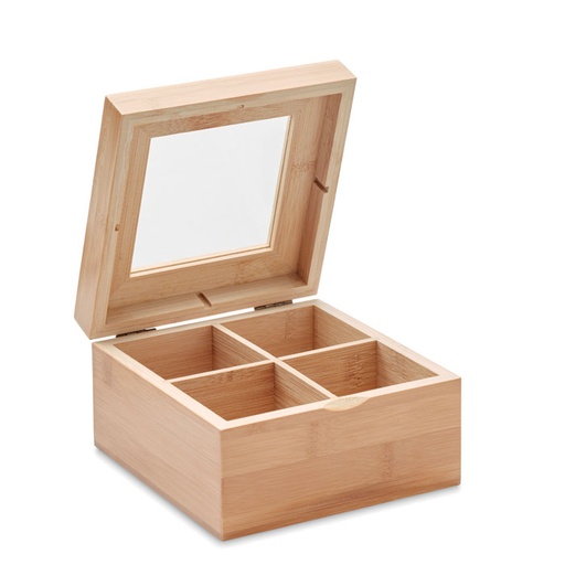 [MO9950-40] Bamboo Tea Box