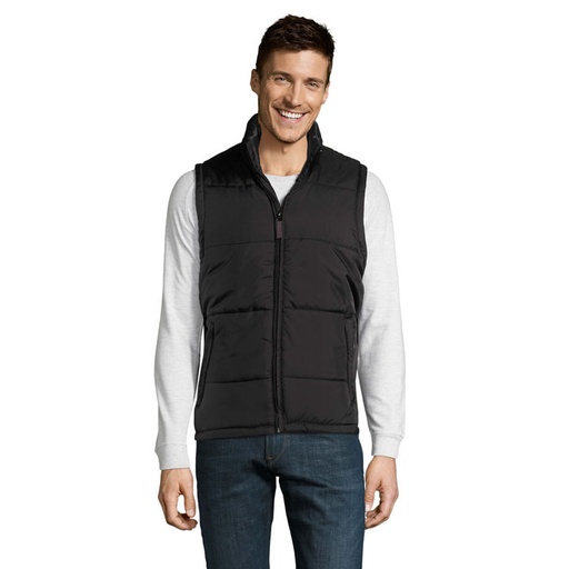 [S44002-BK-S] Warm Quilted Bodywarmer