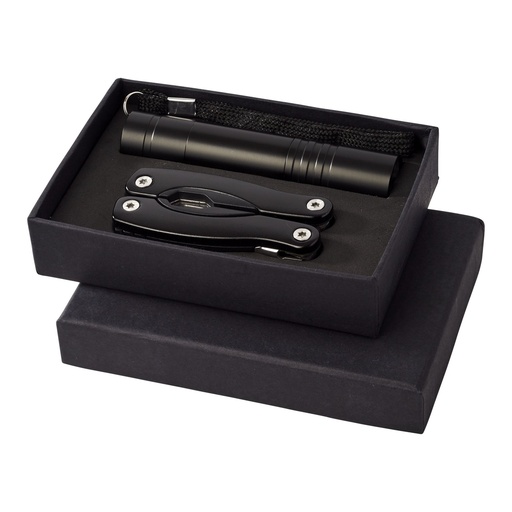 [10449400] Scout multi-function knife and LED flashlight set