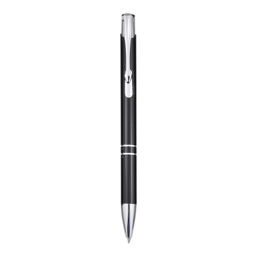 Moneta aluminium click ballpoint pen (blue ink)