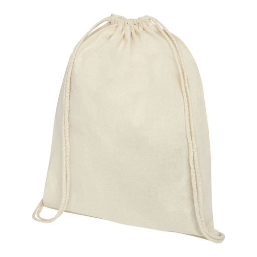 Oregon 100 g/m² cotton drawstring bag 5L