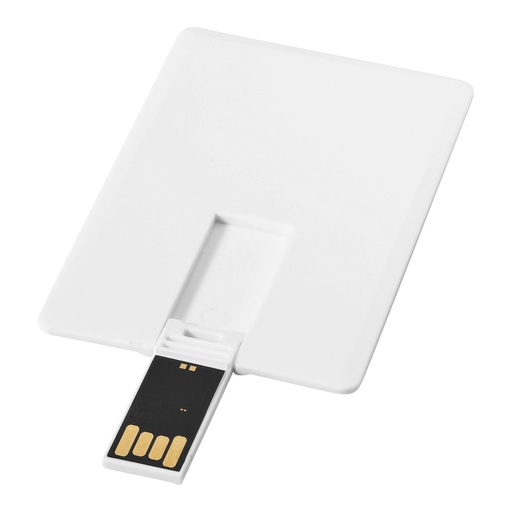 [12352100] Slim card-shaped 4GB USB flash drive