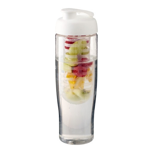 H2O Active® Tempo 700 ml flip lid sport bottle & infuser