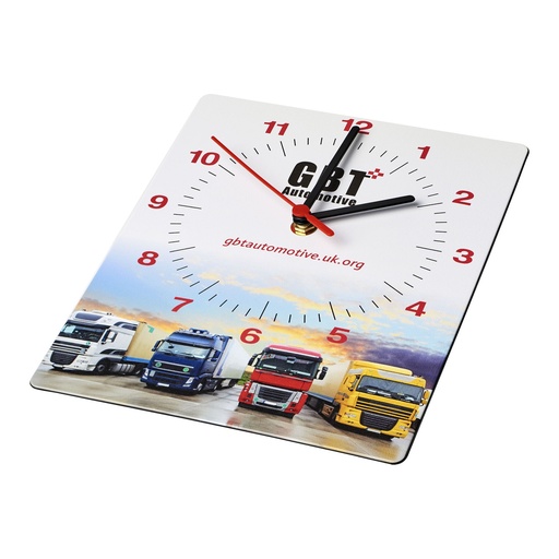 [21053100] Brite-Clock® rectangular wall clock