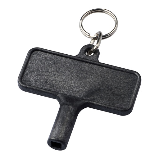 Largo plastic radiator key with keychain