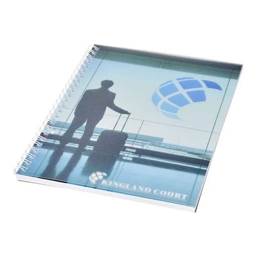 Desk-Mate® wire-o A5 notebook PP cover