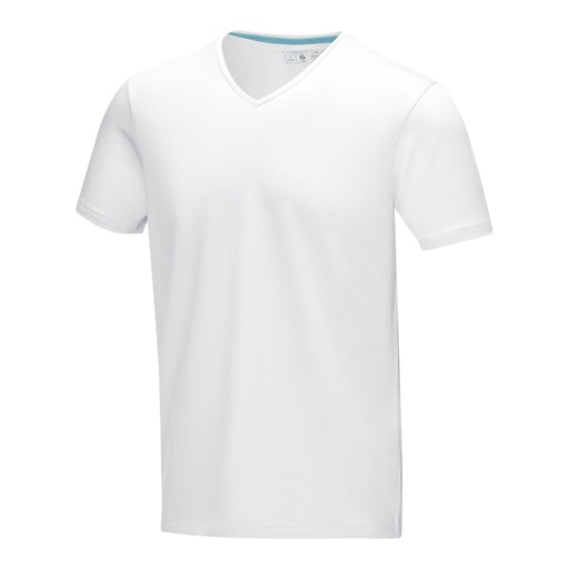 Kawartha short sleeve men's organic V-neck t-shirt
