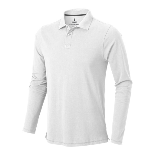 Oakville long sleeve men's polo
