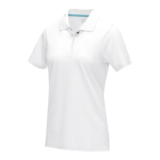 Graphite short sleeve women’s organic polo