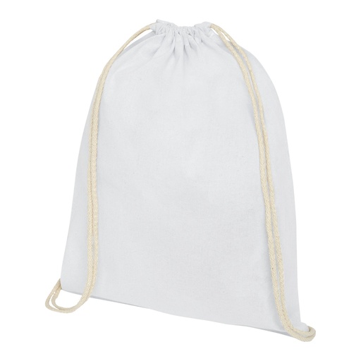 Oregon 140 g/m² cotton drawstring bag 5L