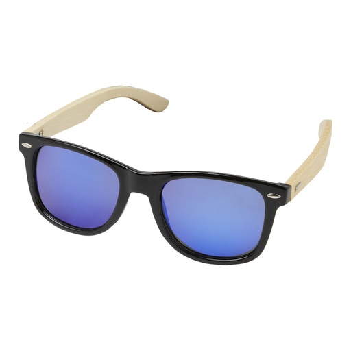[12700171] Taiyō rPET/bamboo mirrored polarized sunglasses in gift box