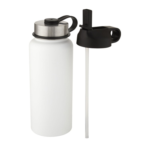 Supra 1 L copper vacuum insulated sport bottle with 2 lids