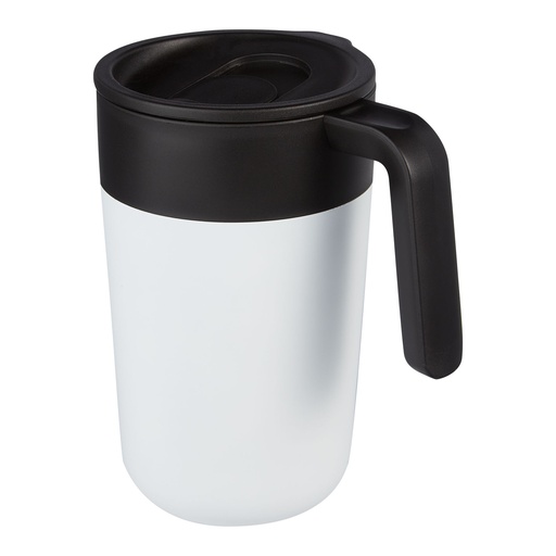 Nordia 400 ml double-wall recycled mug