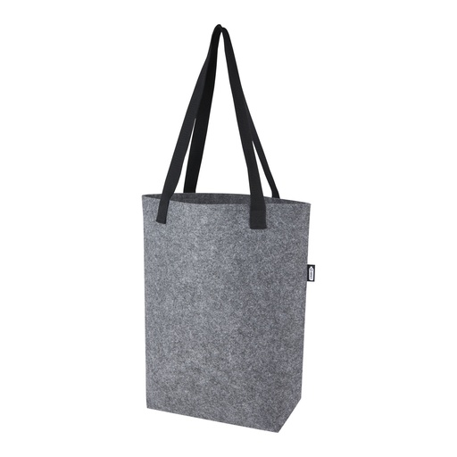 [12066282] Felta GRS recycled felt tote bag with wide bottom 12L