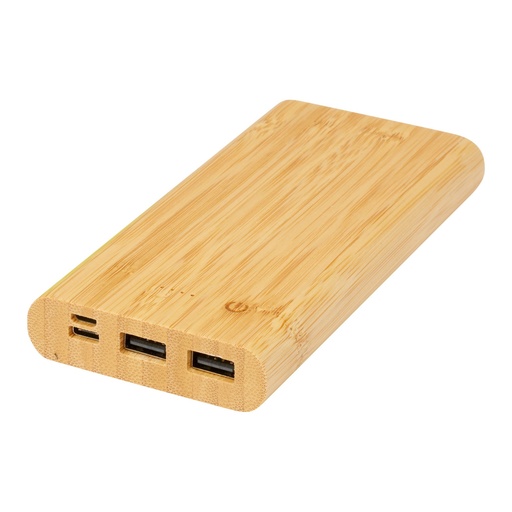 [12432306] Tulda 10.000 mAh bamboo power bank