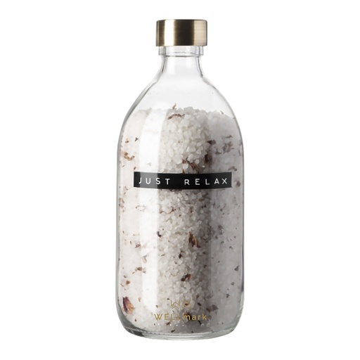 [12630701] Wellmark Just Relax 500 ml bath salt - roses fragrance
