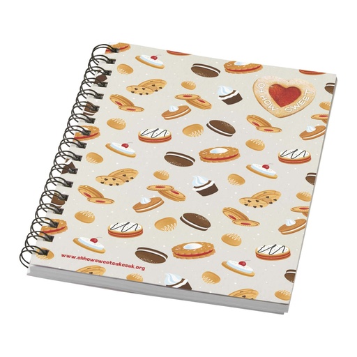Desk-Mate® A6 colour spiral notebook