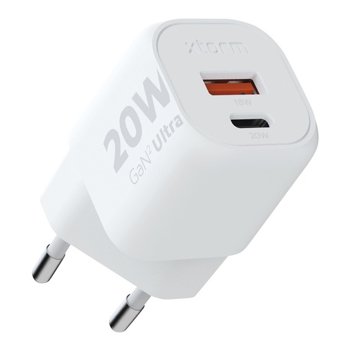 [12439501] Xtorm XEC020 GaN² Ultra 20W wall charger