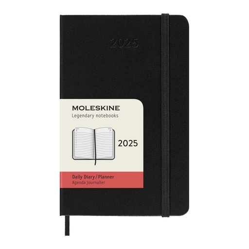 [10794690] Moleskine hard cover 12 month PK daily planner