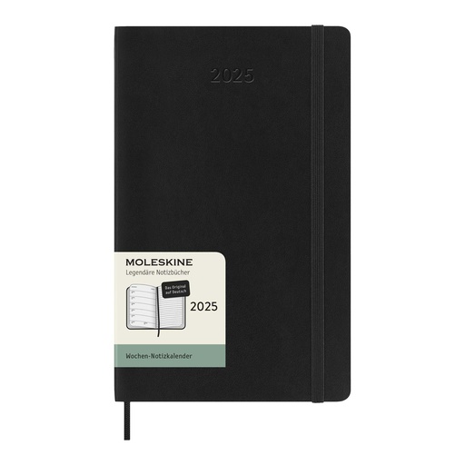 [10795990] Moleskine soft cover 12 month L weekly planner - German