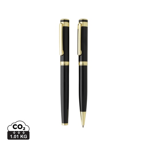[P611.3001] Swiss Peak Luca RCS recycled brass deluxe pen set