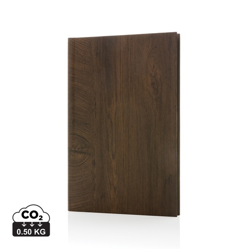 [P774.369] Kavana wood print A5 notebook